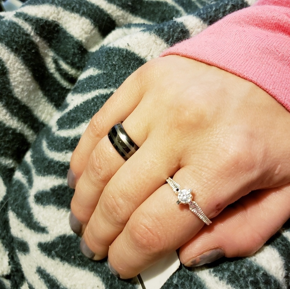 Size 9 diamond ring